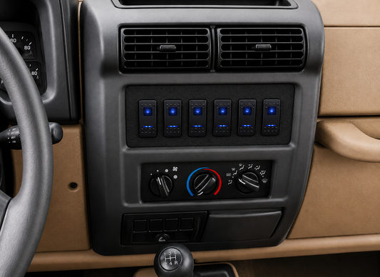 Switch Panel for Jeep Wrangler TJ