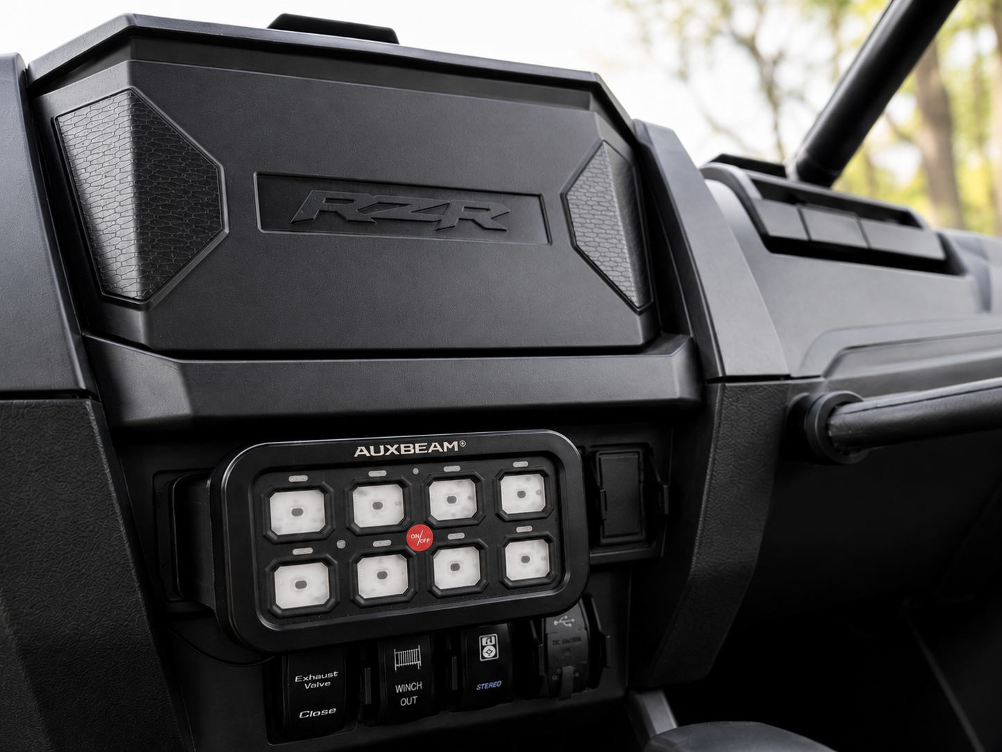 Auxbeam Mount for Polaris RZR