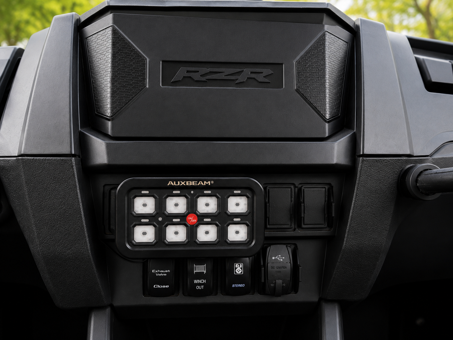 Auxbeam Mount for Polaris RZR