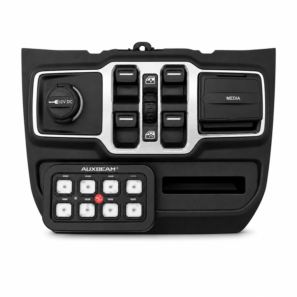 Auxbeam Switch Panel Mount Compatible with Jeep Wrangler JL/Gladiator JT