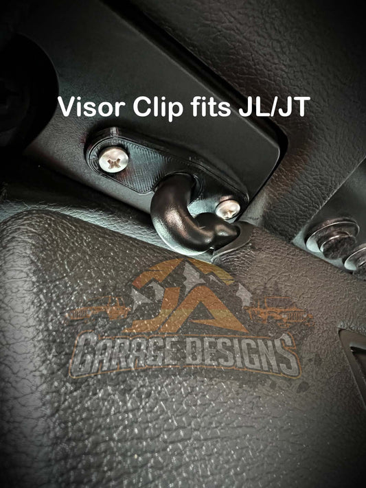 Visor Clip compatible with Jeep JL/JT